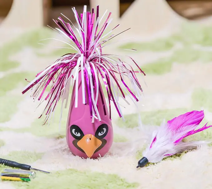 Motion Activated Feather Tumbler